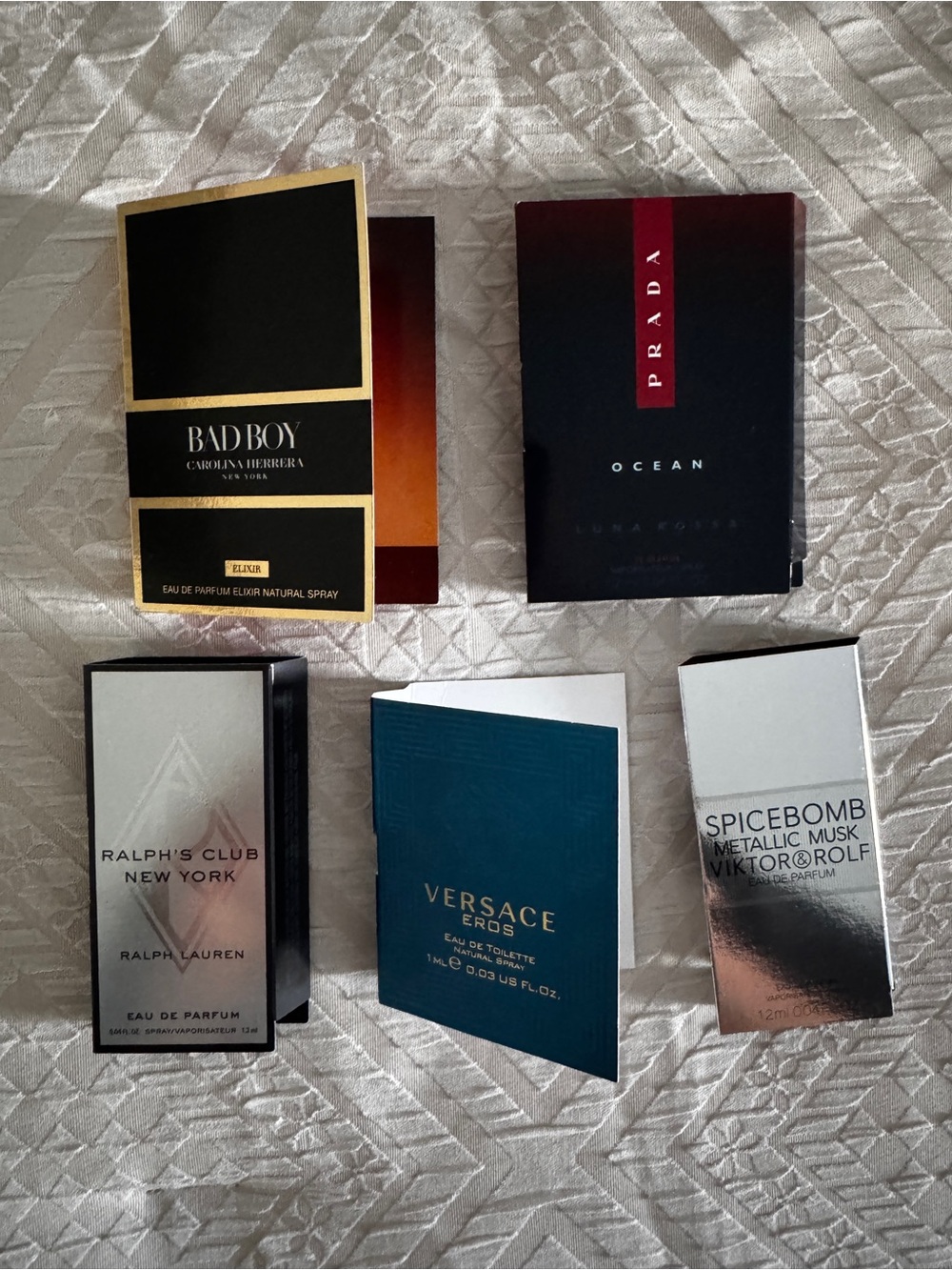 Designer Fragrance Sample Lot - Visible Brands Included